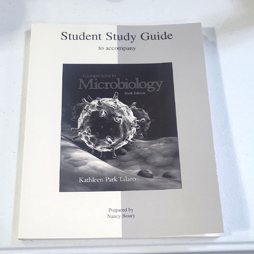 BOURY/TALARO STUDENT STUDY GUIDE For FOUNDATIONS In MICROBIOLOGY 6TH Edition